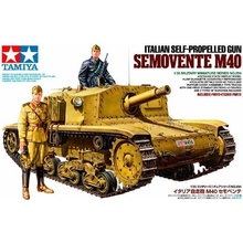 Tamiya Italian Self-Propelled Gun Semovente M40 1:35