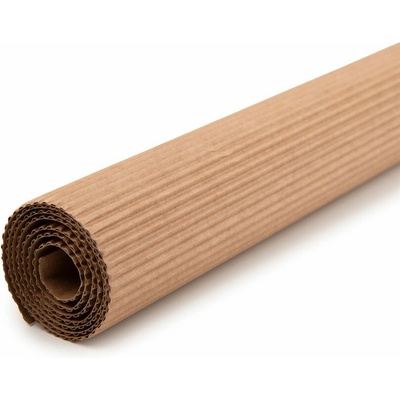 Vlnitá lepenka v roli 50x70cm přírodní - 1 ks