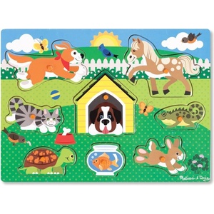 Melissa & Doug 19053 Пъзел домашни животни 8 ч (19053)