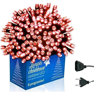 Flamenco Mystique 500 LED vánoční osvětlení, červené, vnitřní/venkovní, 32 m