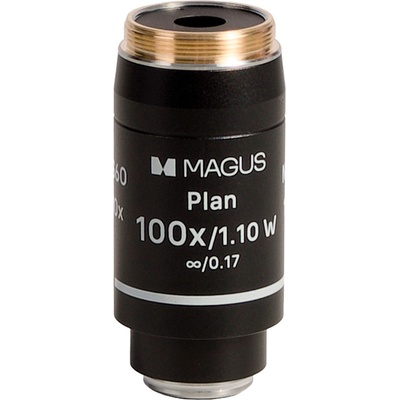 MAGUS Обектив MAGUS 100PL60 W Plan 100х/1, 10 ∞/0, 17 H 60 mm (85069)