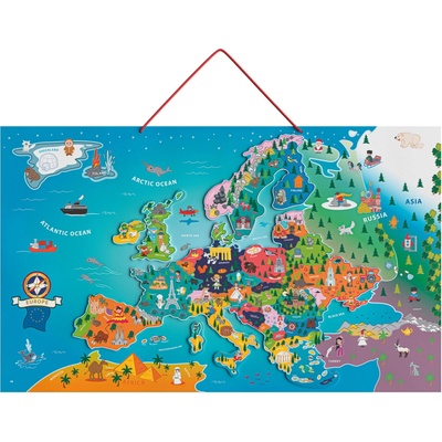 Playtive magnetická mapa mapa Evropy – Zbozi.Blesk.cz