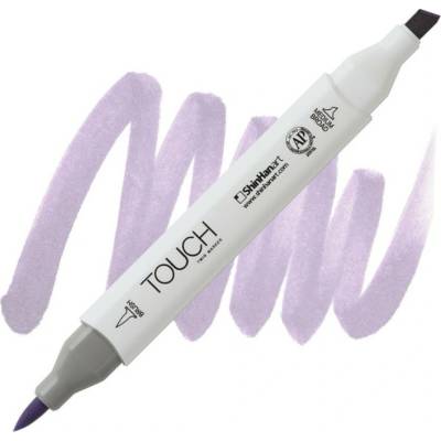Lihová fixa TOUCH oboustranná Brush & Chisel, Pale lavender (P145)