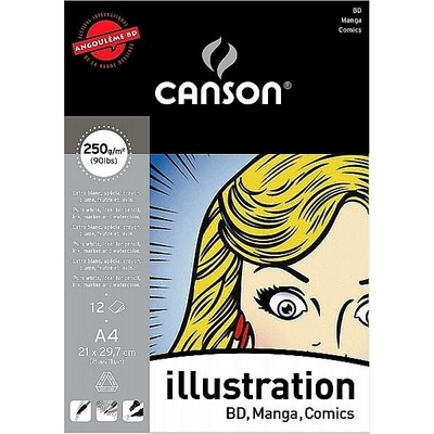 Canson ILLUSTRATION blok A3 250g 12 listů