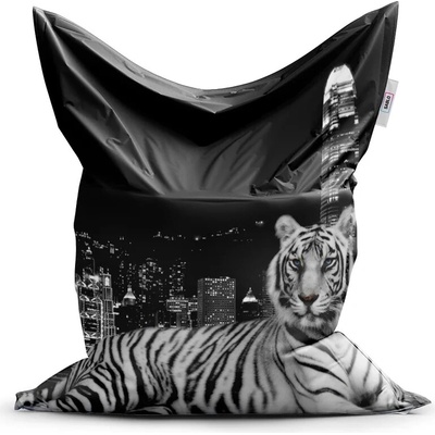 Sablio Sedací vak Mestský tiger 150x100 cm