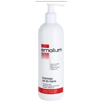 Emolium Wash & Bath krémový sprchový gel pro suchou a citlivou pokožku 400 ml