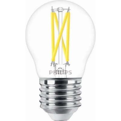 Philips LED žárovka E27 P45 CL 2,5W 25W teplá bílá 2200-2700K stmívatelná DimTone
