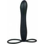 You2Toys Anal Plug Silicone Black 15 cm Dual Loop System