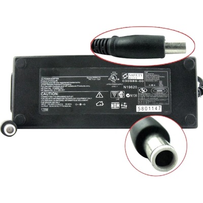 HP Захранване (заместител) за лаптопи HP Compaq 18.5V/6.5A/120W, (7.5x5.0)