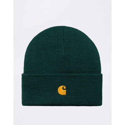 Carhartt WIP Chase beanie black Gold