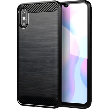 Izmael Carbon Shield TPU калъф за Xiaomi Redmi 9A - Черен KP9441 (9441)