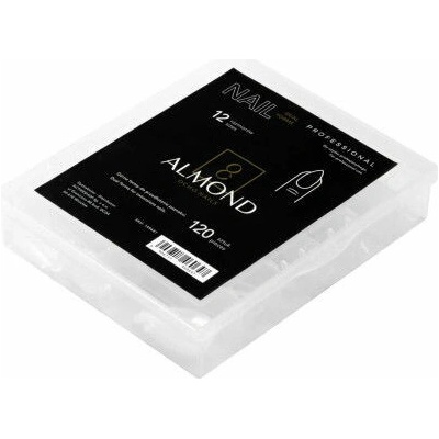 Ocho Almond dual formy na nechty číre 120ks