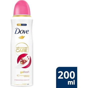 Image 1 of Dove Advanced Care Go Fresh Pomegranate deo spray 200 ml