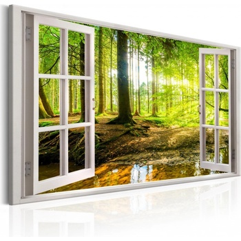 Okno do lesa - 90x60 cm - Murando DeLuxe