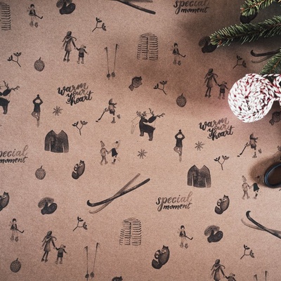 Balici papír vánoční 70 cm x 2 m