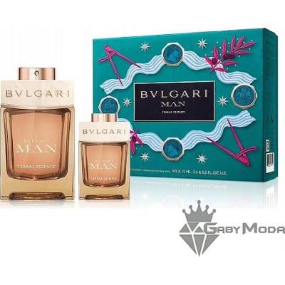 Bvlgari MAN Terrae Essence - EDP парфюмна вода 100 ml + EDP 15 ml - подаръчен комплект за мъже (1121777)
