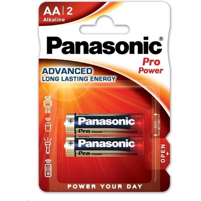 Panasonic Pro Power AA 2ks LR6PPG/2BP