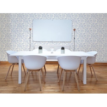 DIMEX ART s. r. o Луксозна флизелинова тапета синьо-бял орнамент