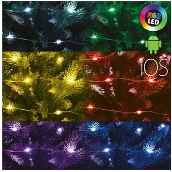 Somogyi Micro LED-es SMART svietiaci reťazec ML 200 RGB SMART