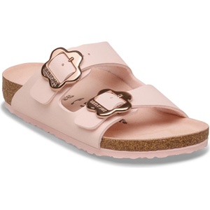 Birkenstock Детски сандали Birkenstock Kid's Arizona Flower Buckle Birko-Flor Sandals - Light Rose Tonal - размер 27 (702-5447-0112)