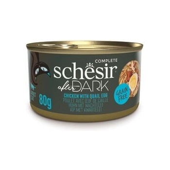 Schesir Cat After Dark Wholefood kuře vejce 80 g