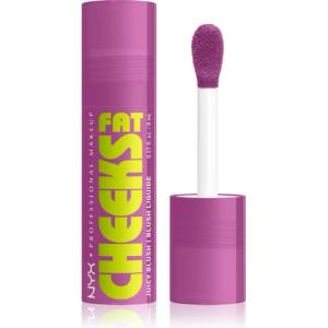 NYX Professional Makeup Fat Cheeks Juicy Blush течен руж цвят 08 Blueberry Burst 8ml