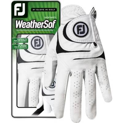 FootJoy WeatherSof Womens Golf Glove Levá M bílá – Zbozi.Blesk.cz