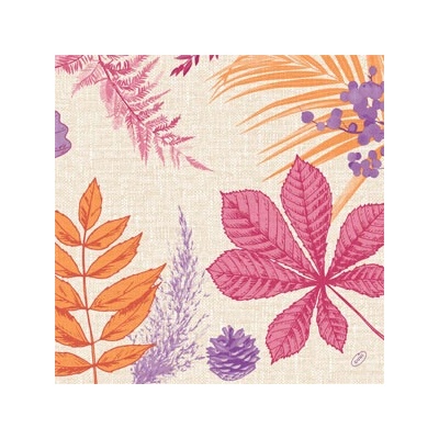 Duni Bright Autumn dunisoft 40x40cm 60ks