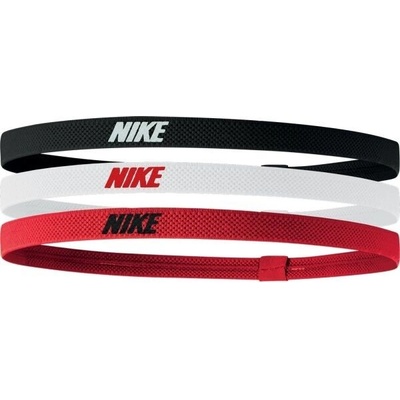 Nike elastic Hairbands 2.0 3 pk N.100.4529.083.OS Černá