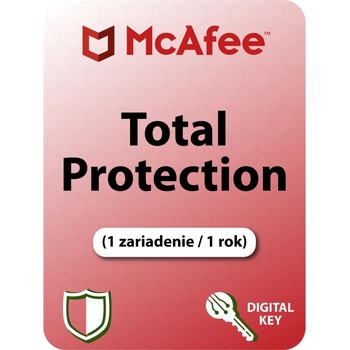 McAfee Total Protection 1 lic. 12 mes.