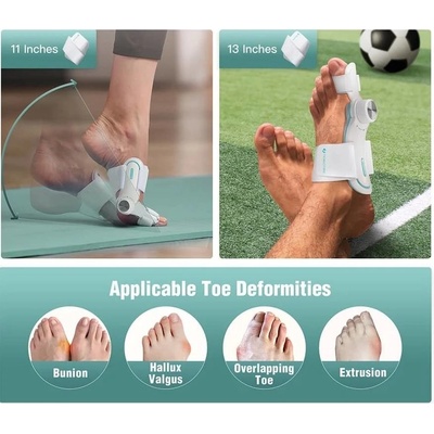 Hallux Valgus Korektor na haluxy (vybočený palec) Ortéza ortopedický korektor palca nohy