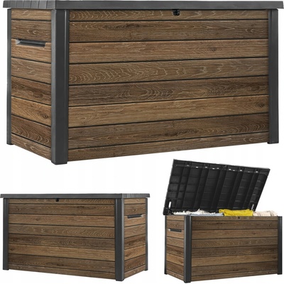 Keter Signature Horizontal box 870 L Walnut