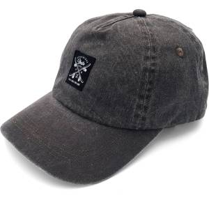 maximo Шапка с козирка maximo Boy's Cap Skate Washed, Look Hook-and-Loop Closure Cap - Dunkelgrau - размер 51-53 cm (904-6339-0111)