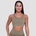GymBeam Спортен сутиен за бягане Pulse Vetiver L
