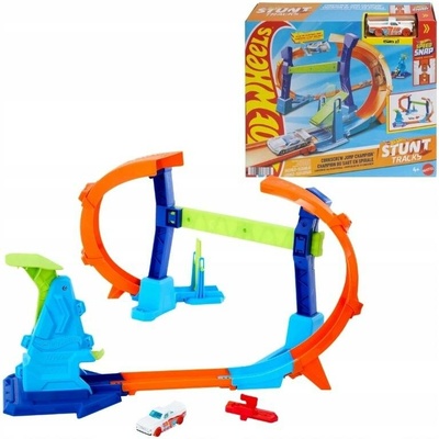 Hot Wheels Stunt Tracks Mistrovský skok smyčkou JLM91