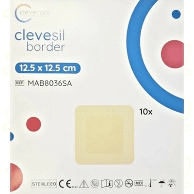 Clevecare Clevesil Border sil.kr .12.5 x 12.5 cm 10 ks