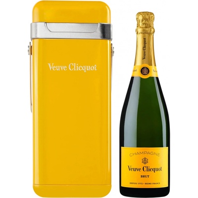 Veuve Clicquot Yellow Label 12,5% 0,75 l (dárkové balení cooler)