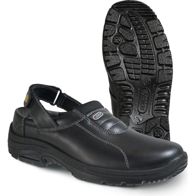 EJENDALS Черни работни сандали Jalas Grand walking White подходящи за хора работещи на крак (5002)