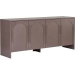 Kalune Design Кафяво-сив скрин 180x80x45 cm Arlen - Kalune Design (903NRD1104)