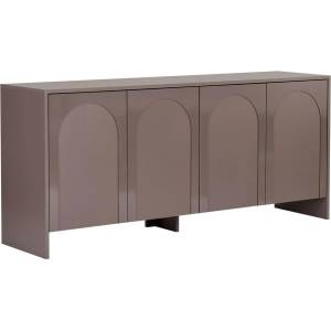 Kalune Design Кафяво-сив скрин 180x80x45 cm Arlen - Kalune Design (903NRD1104)