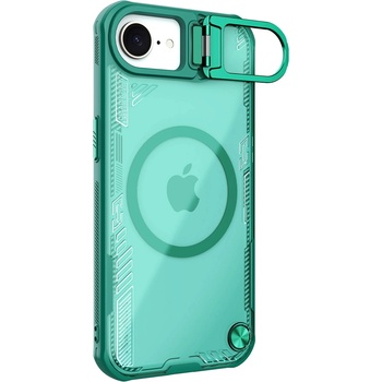Nillkin Магнитен калъф Nillkin Iceblade Prop със стойка за iPhone 16e - зелен