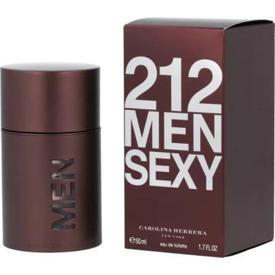 Carolina Herrera 212 Sexy Men Eau de Toilette за мъже 50 ml опция Нова опаковка
