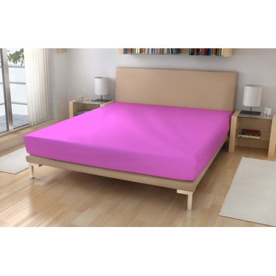 Polášek jersey prostěradlo Bavlna 150g/m2 Sytě růžová 60x120