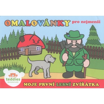 Omalovánky Moje první lesní zvířátka