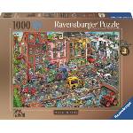 Ravensburger Пъзел Ravensburger от 1000 части - Модерни времена (12001742)