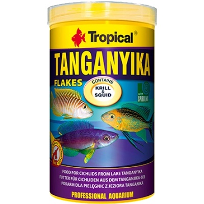Tropical Tanganyika - храна за цихлиди от езеро Танганайка кутия 100 мил - 77213