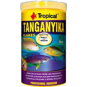 Tropical Tanganyika - храна за цихлиди от езеро Танганайка кутия 100 мил - 77213