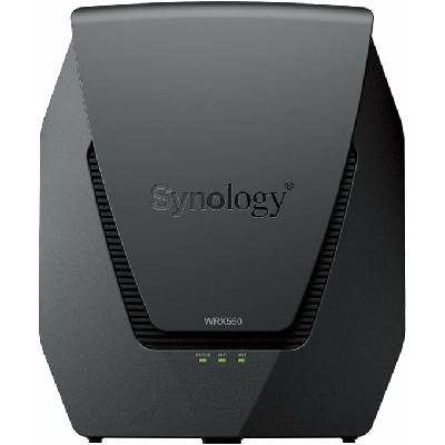 Wi-Fi система Synology Mesh Router WRX560, 3000Mbps, 2.4GHz (600Mbps)/ 5GHz (2400Mbps), Wireless AX, 3x 10/100/1000Mbps LAN, 1x 100/1000/2500Mbps LAN, 1x 100/1000/2500Mbps WAN, 1x USB 3.2 Gen 1, 1бр (WRX560)