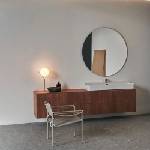 Ideal Standard Atelier Conca стенен долен шкаф, цвят тъмен орех, 4 чекмеджета, с плот 240 см (T4338Y5)