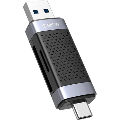 ORICO четец за карти Card Reader USB Type C/A Black - CD2D-AC2-BK (6936761824118)